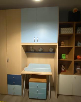 Armadio cameretta fasciatoio