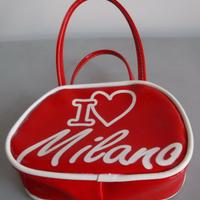 Mini borsetta “ I love Milano” come nuova