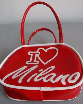 Mini borsetta “ I love Milano” come nuova