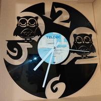 orologio da parete - disco in vinile 