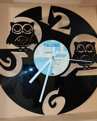 orologio da parete - disco in vinile 