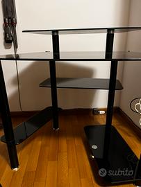 Scrivania porta computer