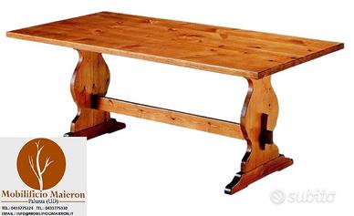 Tavoli Legno Birreria Pub Pizzeria Cod802 cm180