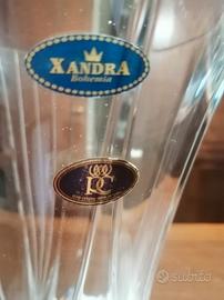 portafiori in cristallo 