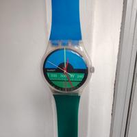 swatch nautilus da parete 1987, tornio