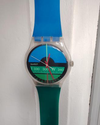 swatch nautilus da parete 1987, tornio