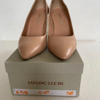 DECOLLETE' N.38 - COLOR CIPRIA - VERA PELLE