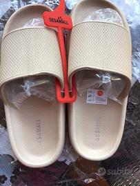 Ciabatte nuvola beige 39