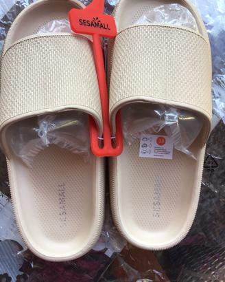 Ciabatte nuvola beige 39