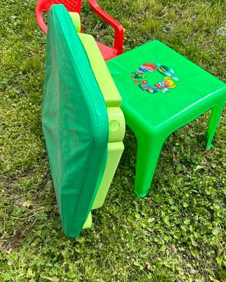 Tavolini gioco con sedia