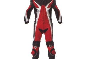 Tuta in pelle divisibile Suomy nuova