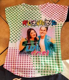 t shirt bambina me contro te  6-7 anni