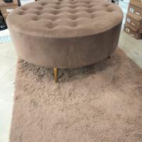 poltrona pouf da salotto con piedi