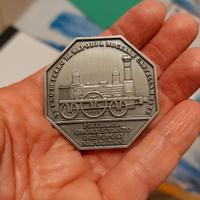 Medaglia Ferrovia Pietrarsa Napoli-Portici