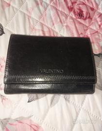 portafoglio  in pelle nero , Mario Valentino 
