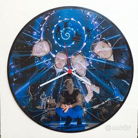 Vinile 33 giri a orologio omaggio ai Coldplay 