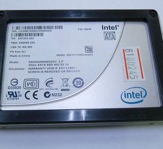 Hard Disk SSD Intel 40GB Mod.SSDSA2M040G2GC
