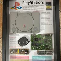 Quadro sony Playstation 1 Console vintage teardown