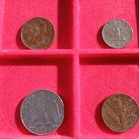 4 monete non comuni vittorio Emanuele III