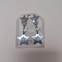 Orecchini con stella pendente