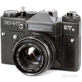 Reflex Vintage Zenit ET-Obiettivo Helios 44M-4