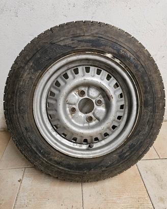 gomma e cerchione 13 pollici