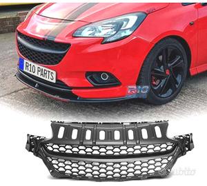 GRIGLIA PER OPEL CORSA E 14-19 LOOK OPC NERO OPACO
