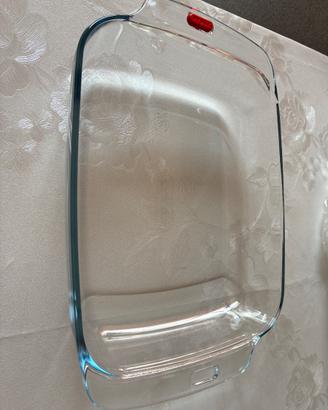 Pirofila in vetro borosilicato rettangolare 33x23