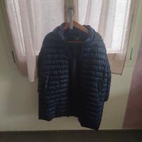 piumino leggere donna blu scuro 