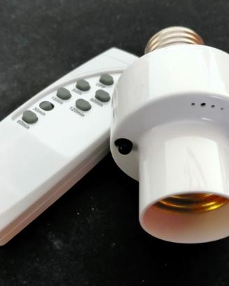 Porta lampadine con timer