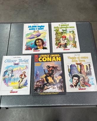 5 volumi fumetti il giornalino