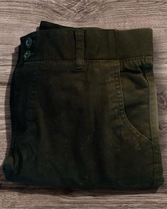 Pantaloni Cargo Jogger Terranova Neri con Tasconi