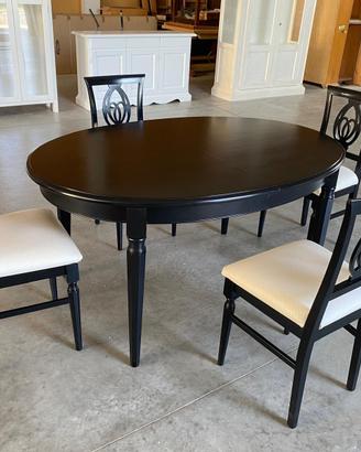 Tavolo allungabile 4 sedie in legno