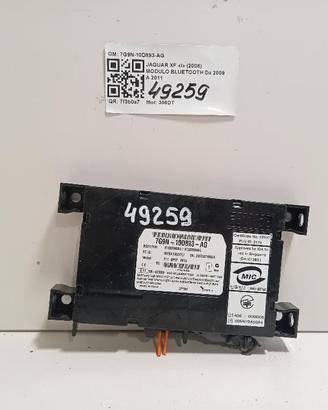 CENTRALINA BLUETOOTH TELEFONO JAGUAR XF Serie 7G9N
