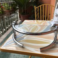 mensola porta sapone e asciugamani x bidè 