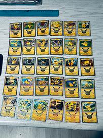 Serie completa 30 Pilachu Pokemon 30 Anniversario