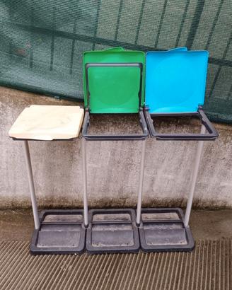 Postazione raccolta differenziata