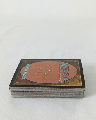 Lotto vintage 50 carte di Magic The Gathering NM 