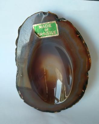 Svuota tasche posacenere in Agata lucidata