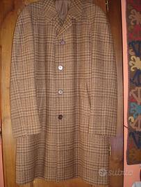 Cappotto uomo confezionato a mano, tg. 48