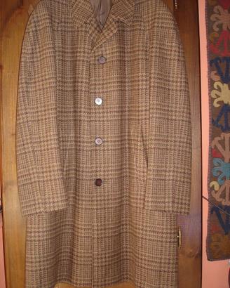 Cappotto uomo confezionato a mano, tg. 48