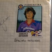 AUTOGRAFI calciatori e atletica 1982-1985