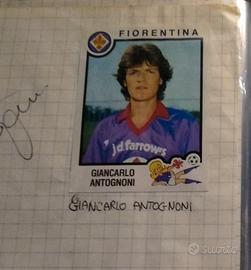 AUTOGRAFI calciatori e atletica 1982-1985