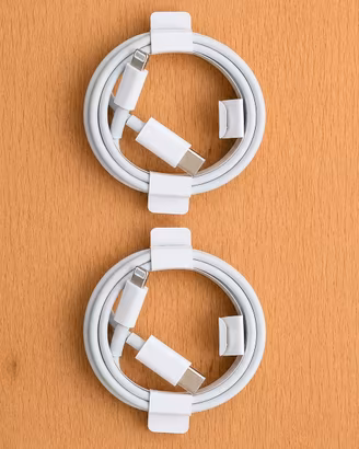 2 Cavi Usb-C -> Lightning per iPhone