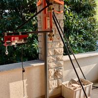 Struttura montacarichi a bandiera in ferro