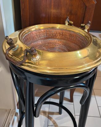 bracere in rame e ottone 