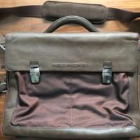 borsa lavoro bag PIQUADRO EN 7302 nylon pelle