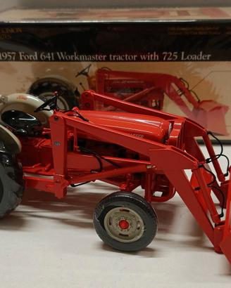 FORD 641 WITH 275 LOADER - scala 1/16 ERTL PRECISI
