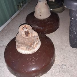 Isolatore vintage Enel Richard Ginori