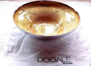 Centrotavola in vetro decorato a mano Dogale